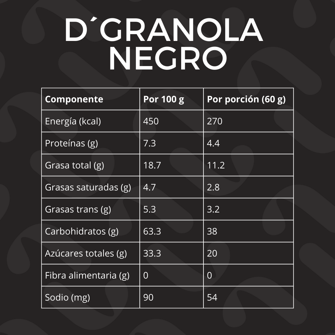 Alfajor de granola / Chocolate negro x 8