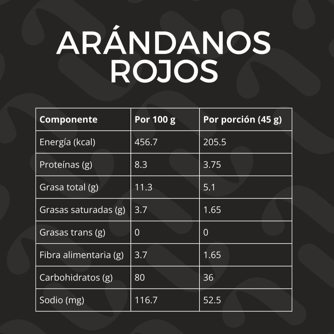 Barra de cereal / Arandanos rojos x16
