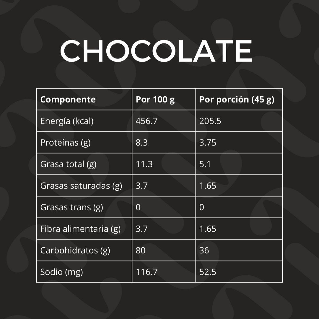 Barra de cereal / Chips de chocolate x16