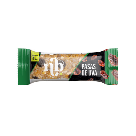 Barra de cereal / Pasas de uva x16