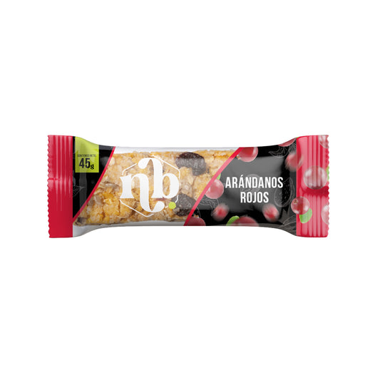 Barra de cereal / Arandanos rojos x16