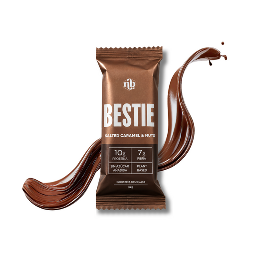 Barra BESTIE -Salted Caramel & Nuts x12