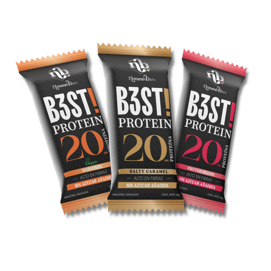 Barra proteina B3ST / Sabores surtidos x10