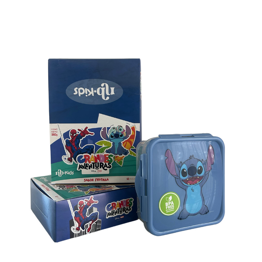 NB Kids Stitch x2 + Tupper Regalo