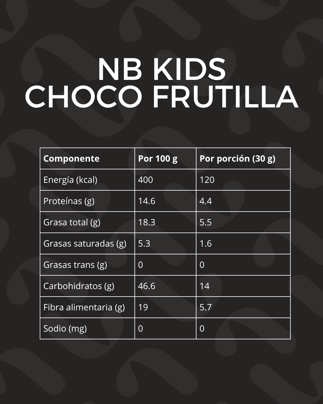 NB Kids Choco Frutilla x12